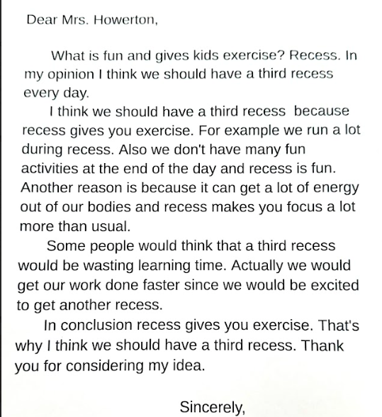 persuasive writing 6