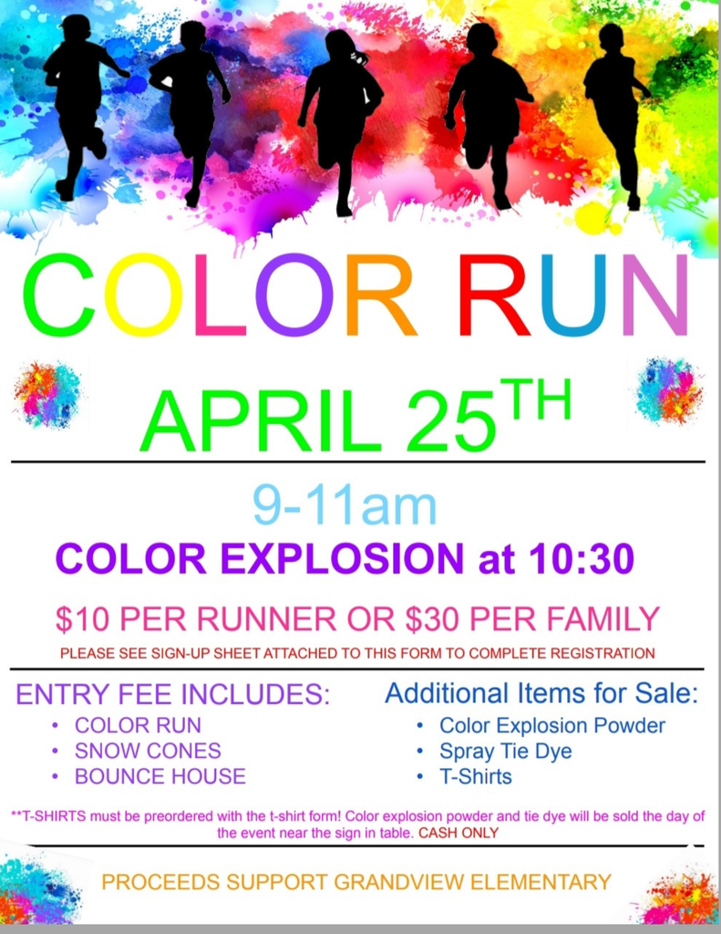 Color Run Flyer