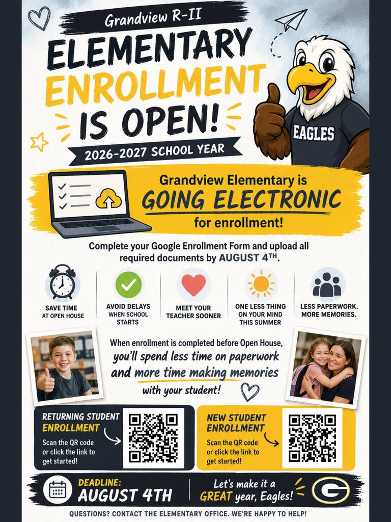 Elementary Enrollment Flyer