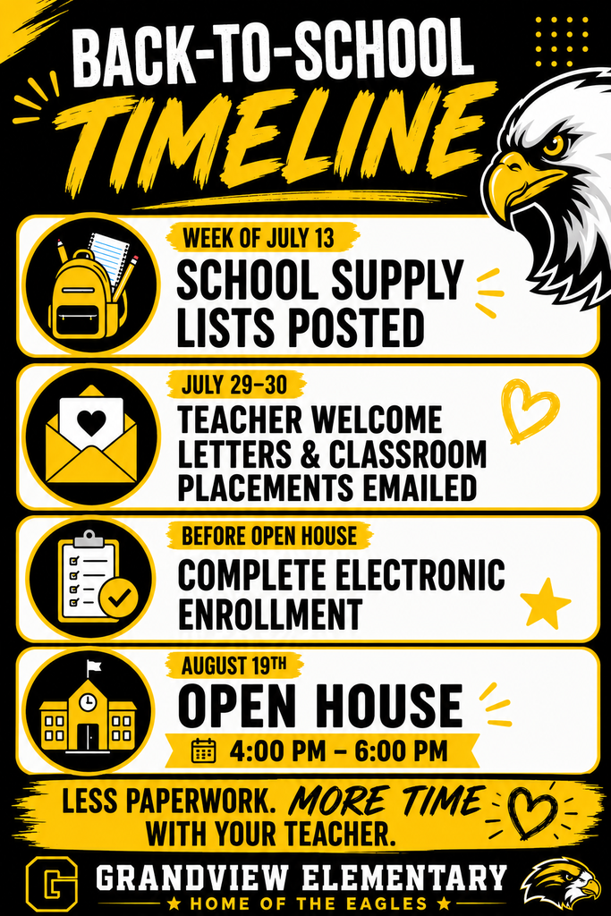 Back to School Timeline