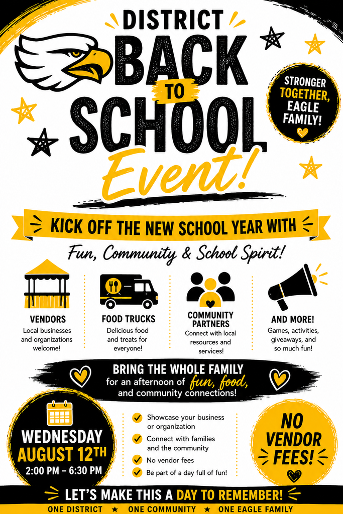 Back to School Event Flyer