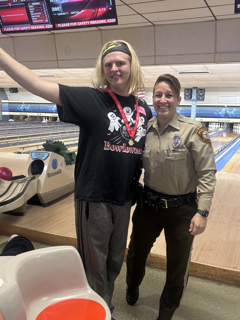Students and volunteers at Special Olympics Competition