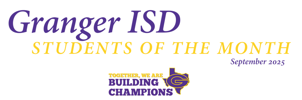 Students of the Month - September