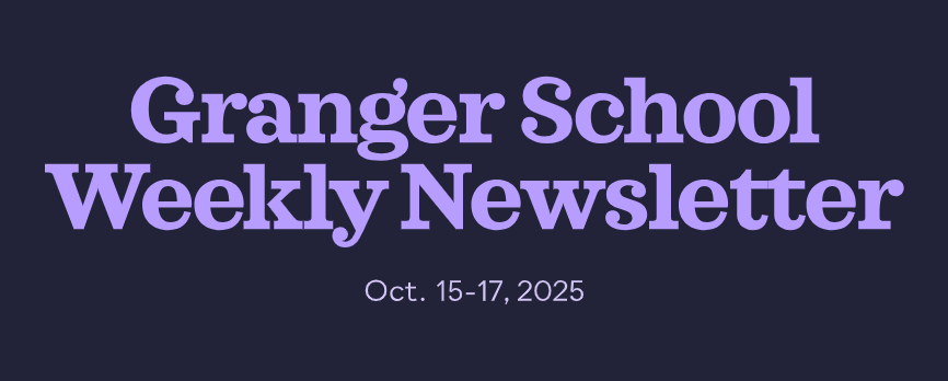 Granger School Weekly Newsletter (Oct. 15-17, 2025)