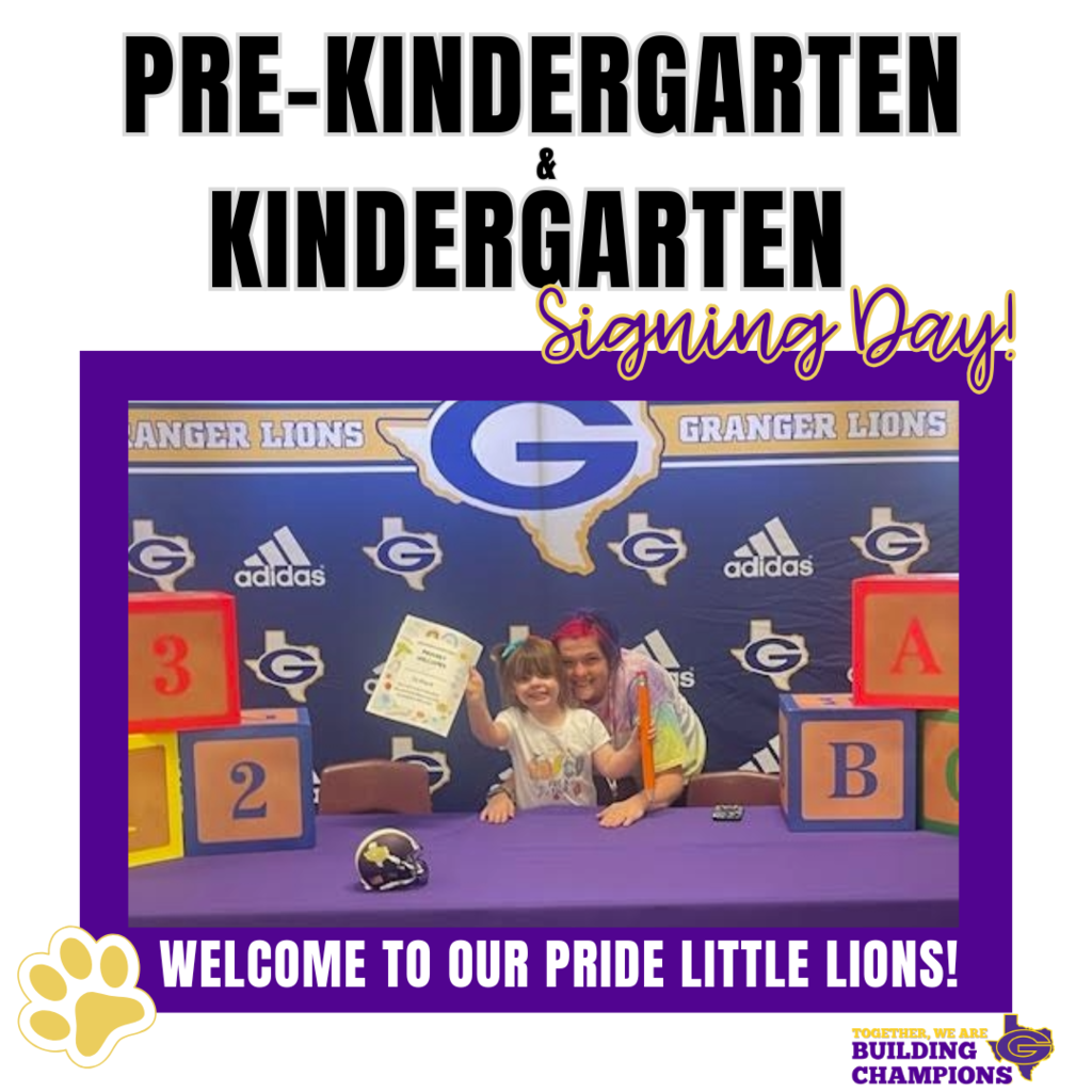 Kinder Signing Day