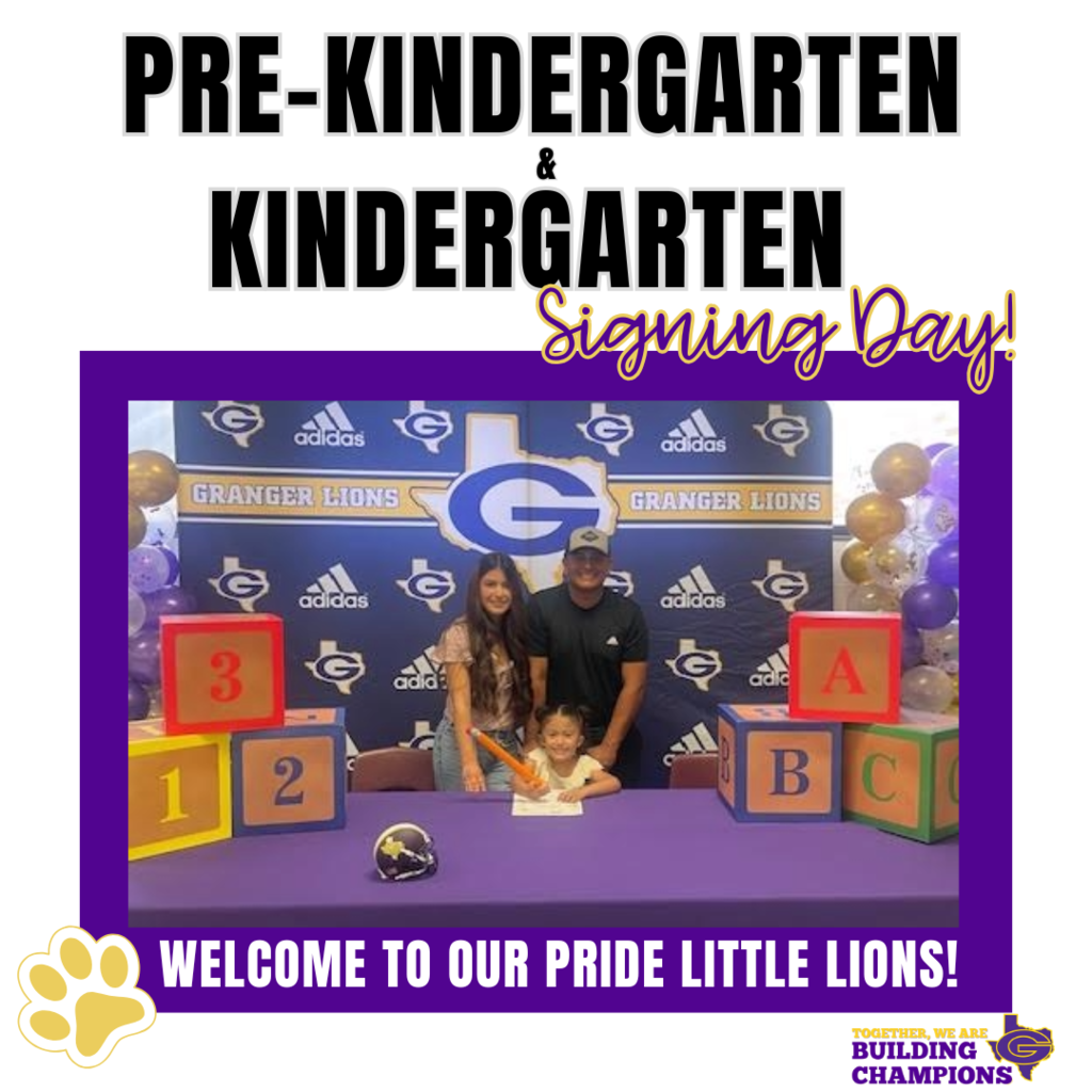 Kinder Signing Day