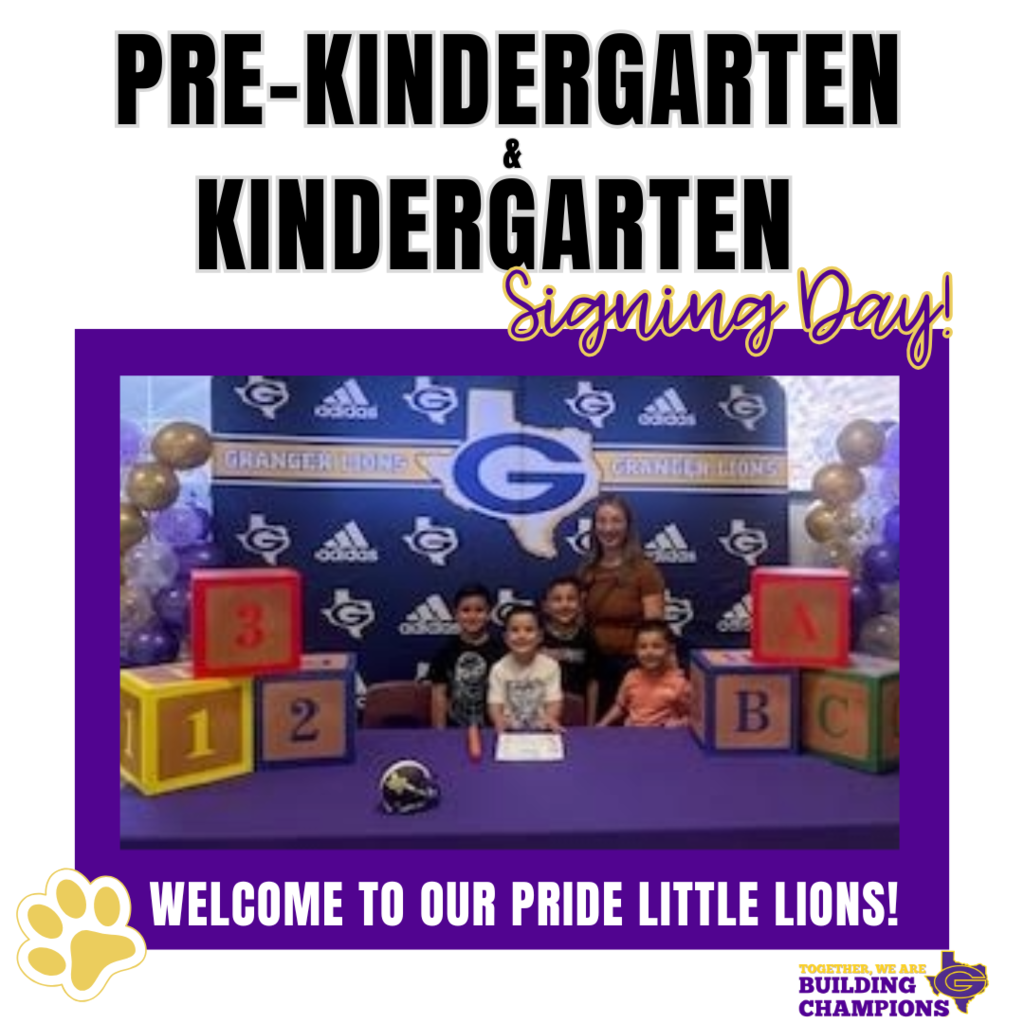 Kinder Signing Day