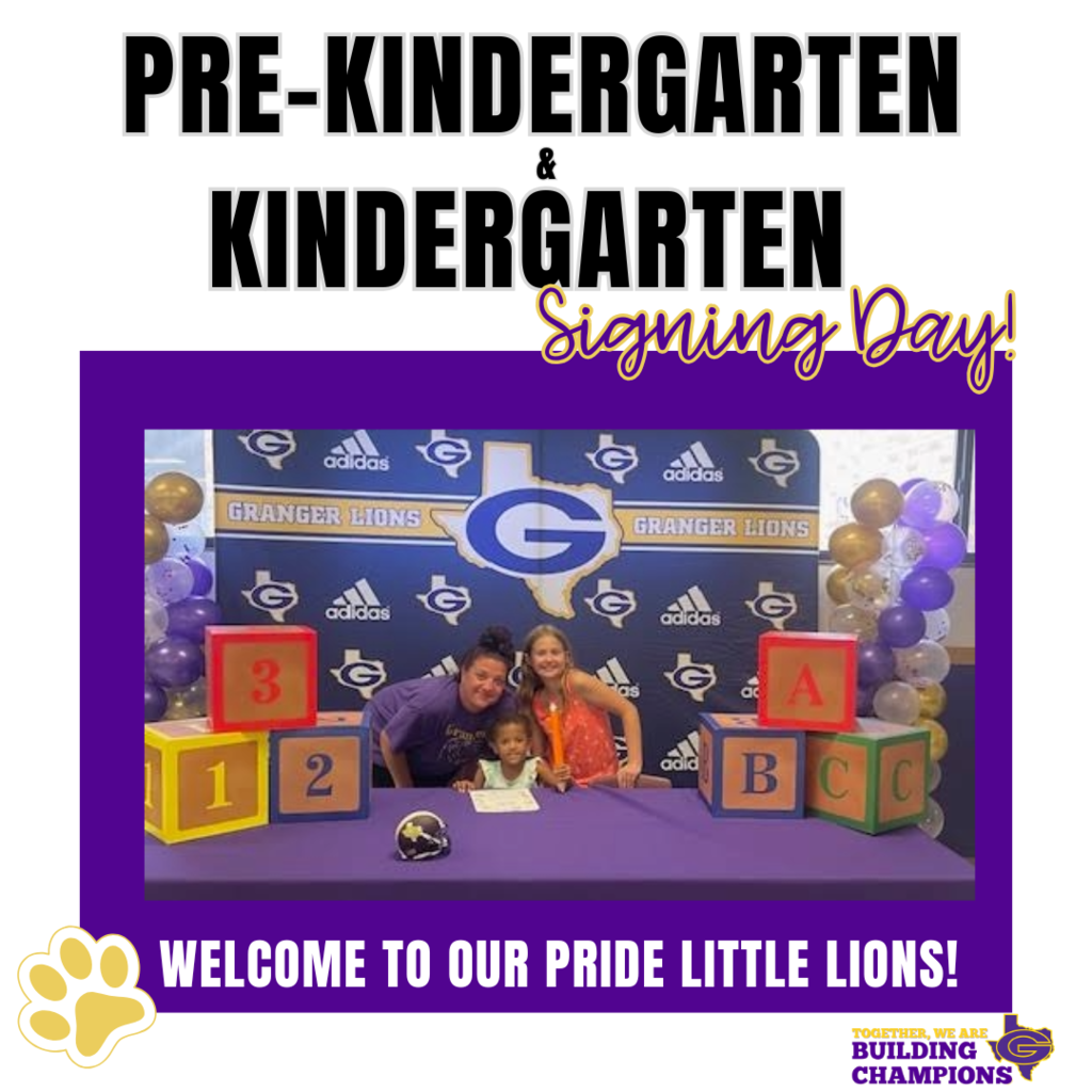 Kinder Signing Day