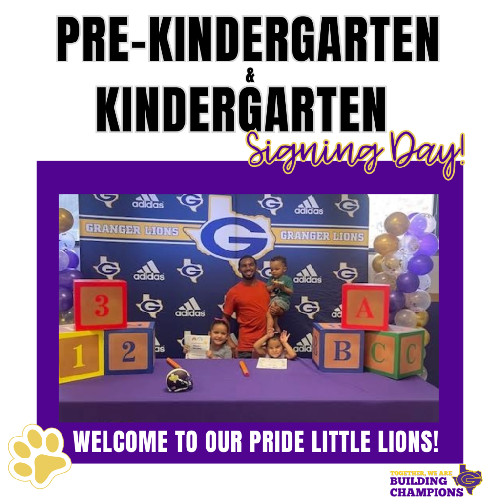 Kinder Signing Day