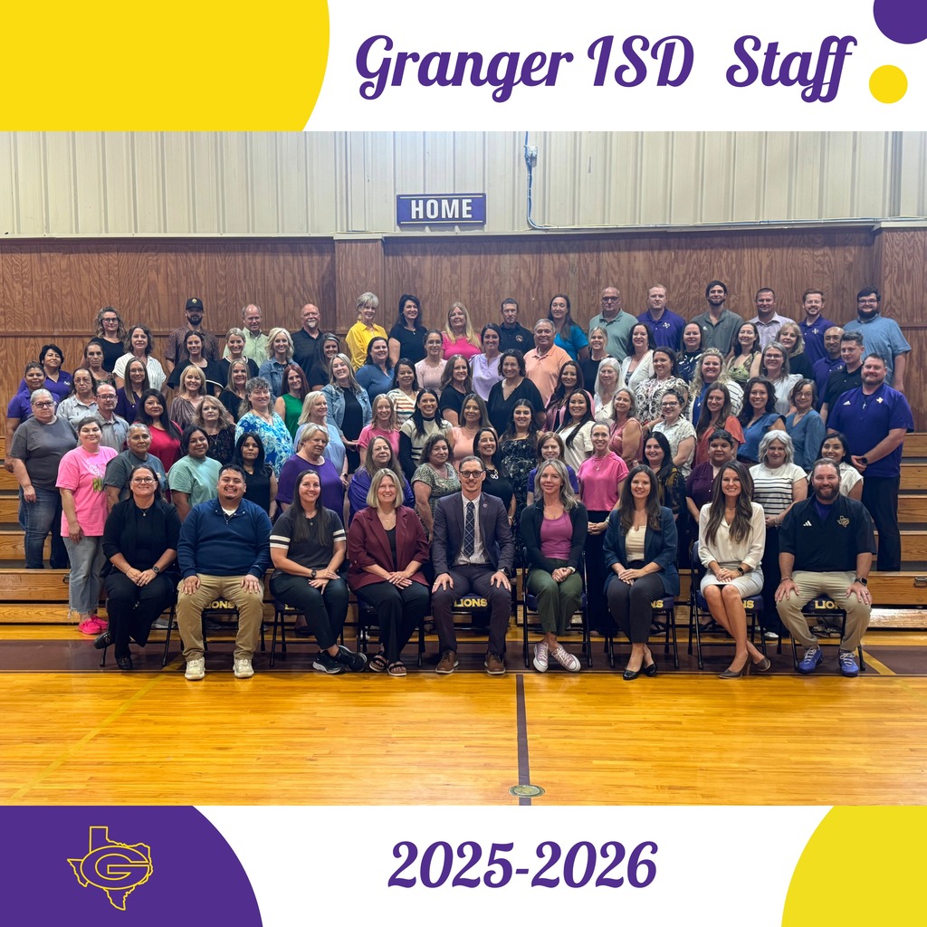 2025-2026 Granger ISD Staff