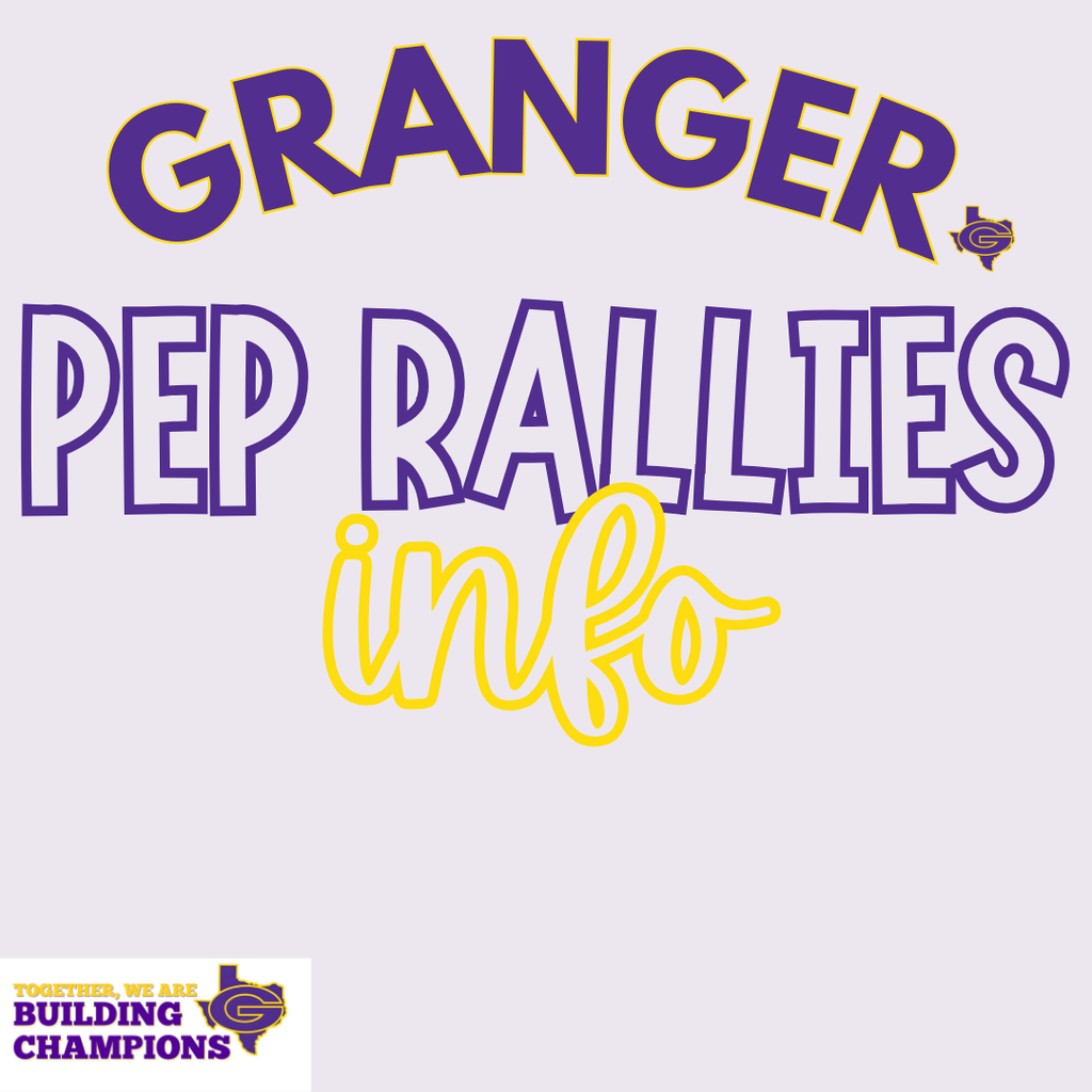 Pep Rally Check In Form