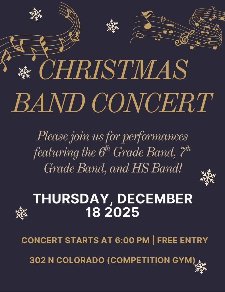 Christmas Concert Flyer