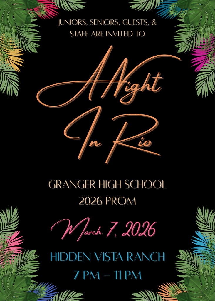 GISD Prom; March 7, 2026