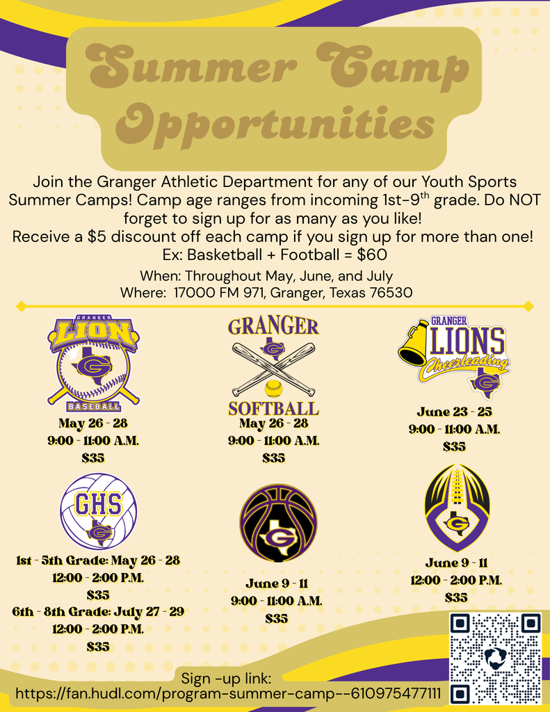 Summer Camp Opportunities