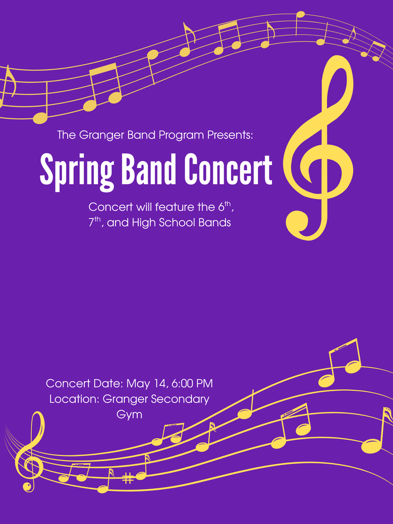 Band Concert Flyer
