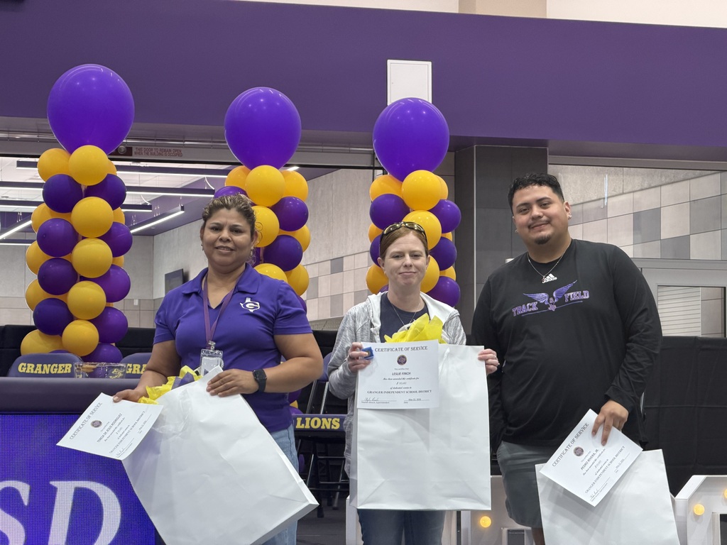 Granger ISD Service Pin Celebrations (5 Years)