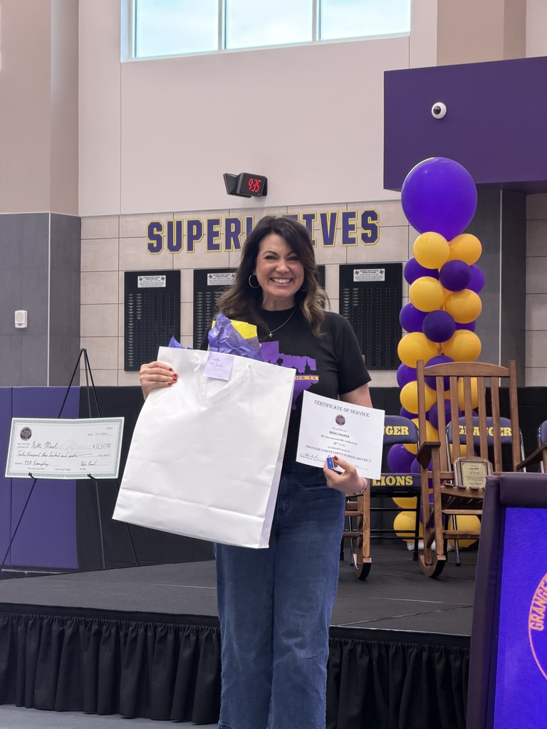 Granger ISD Service Pin Celebrations (20 Years)