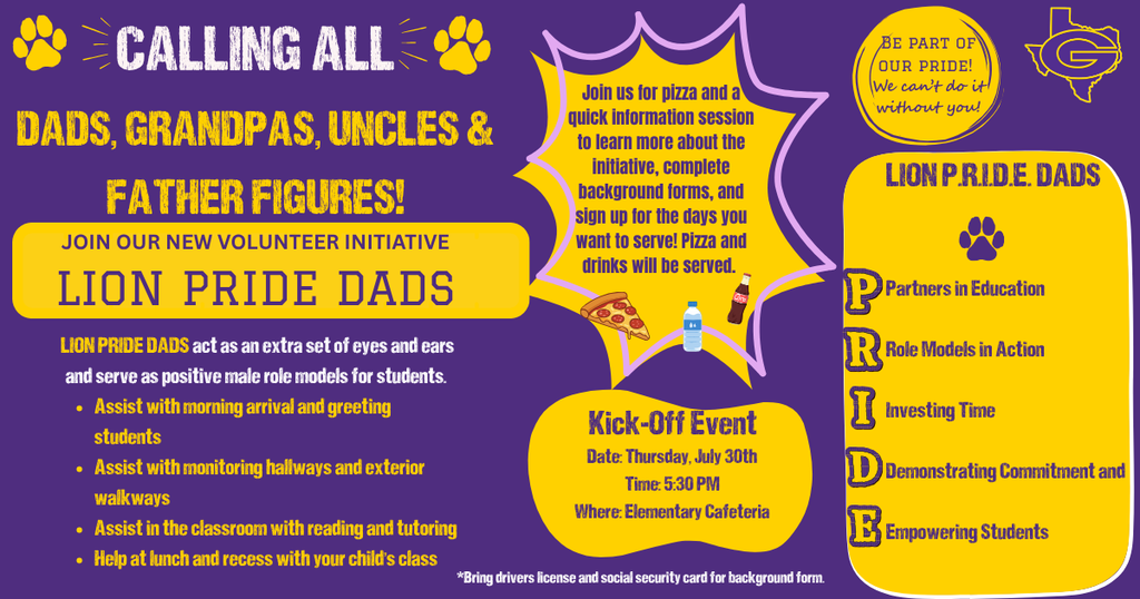 Lion Pride Dads