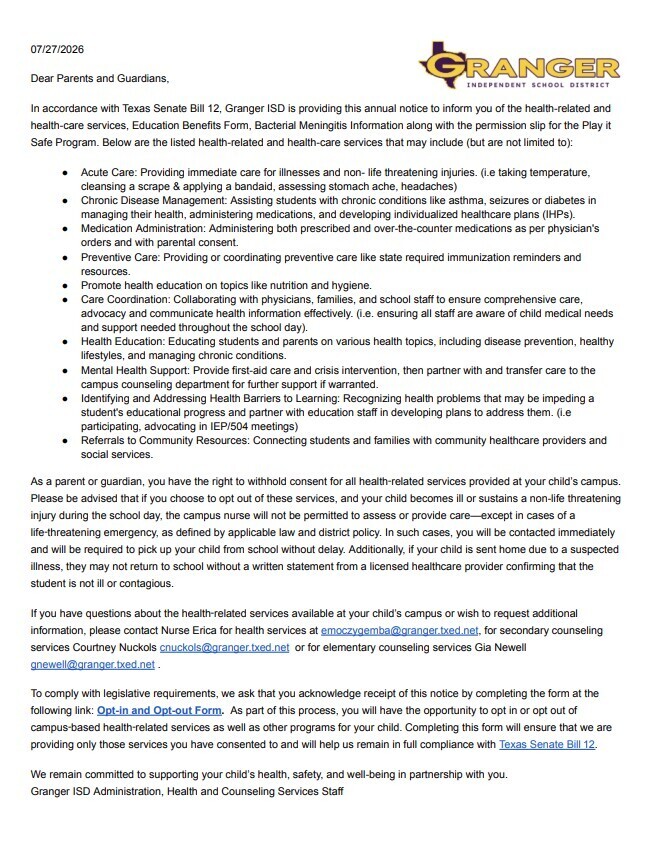 Combined SB12 Letter - English