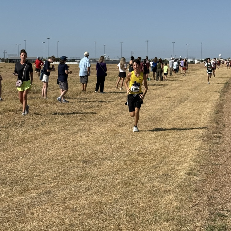 Ricky Faldyn at McGregor cross country meet  