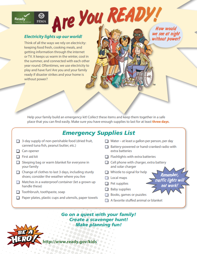 Emergency Checklist