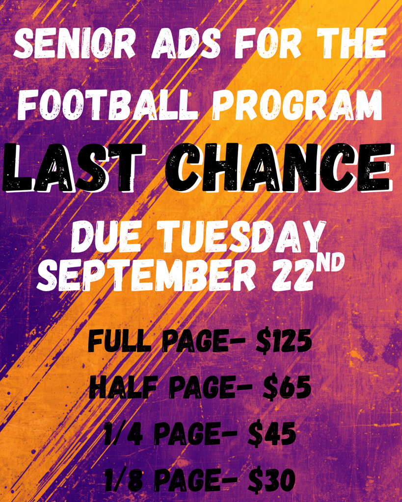 Last Chance senior ads for football program