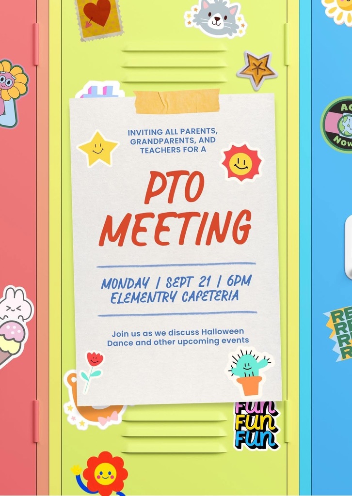 PTO Meeting Flier