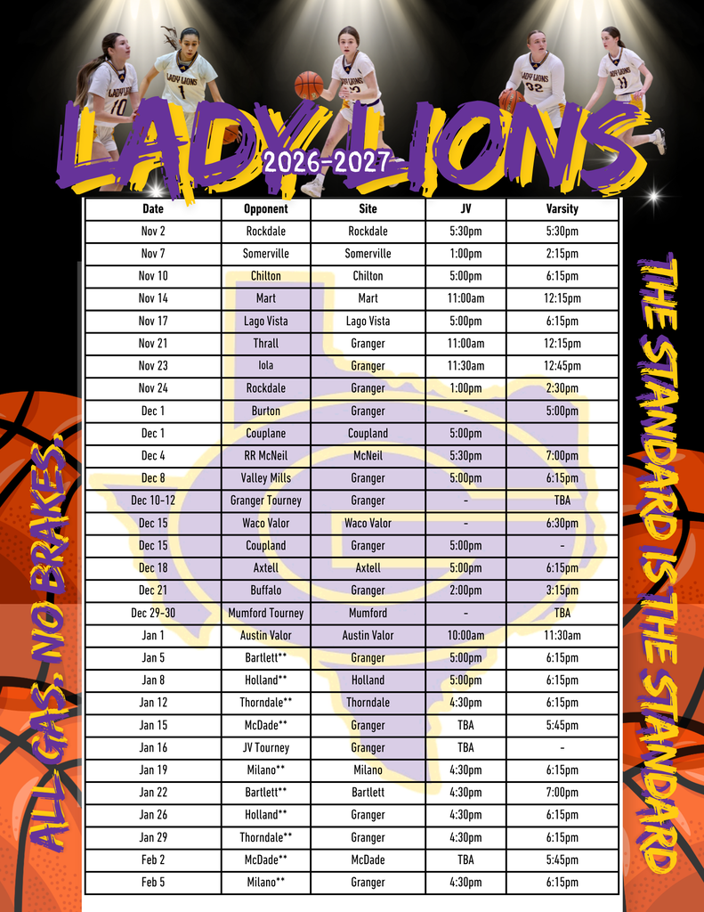 schedule