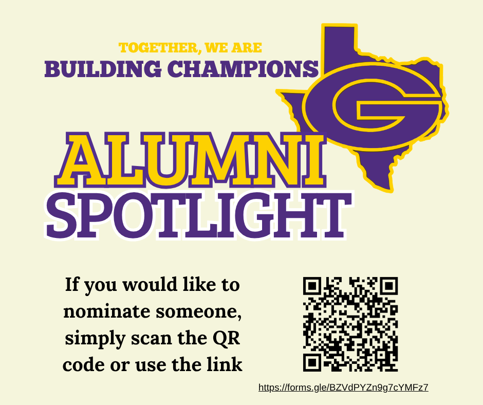 Alumni Spotlight with QR Code