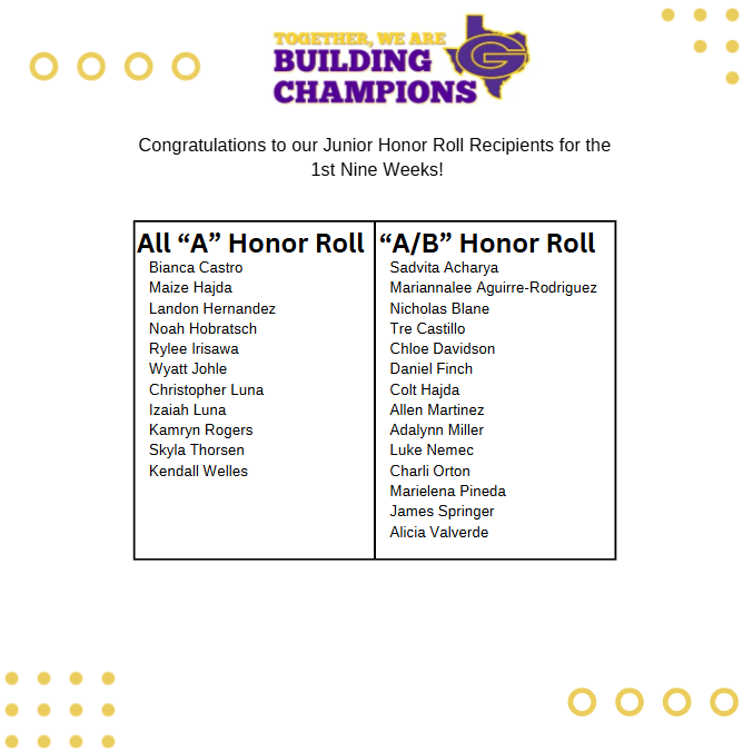 Honor Roll