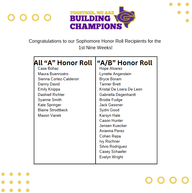 Honor Roll