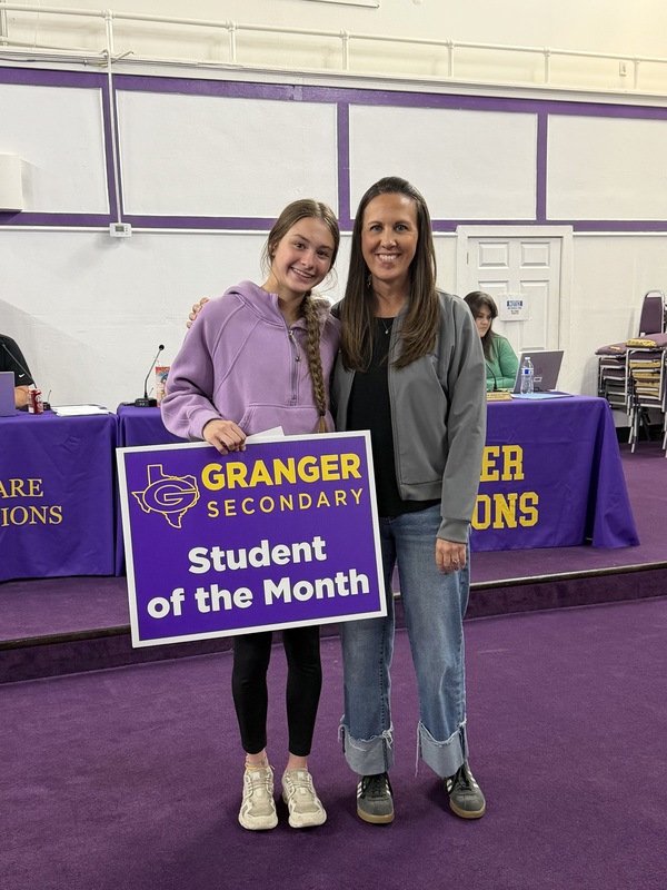 Brooklyn G. - GISD November 2025 Student of the Month