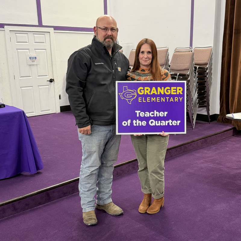 Elementary Teacher of the Quarter - Jennifer Tobler