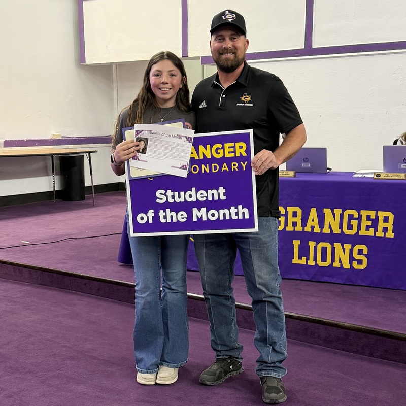 Melanie M. - GISD February 2026 Student of the Month