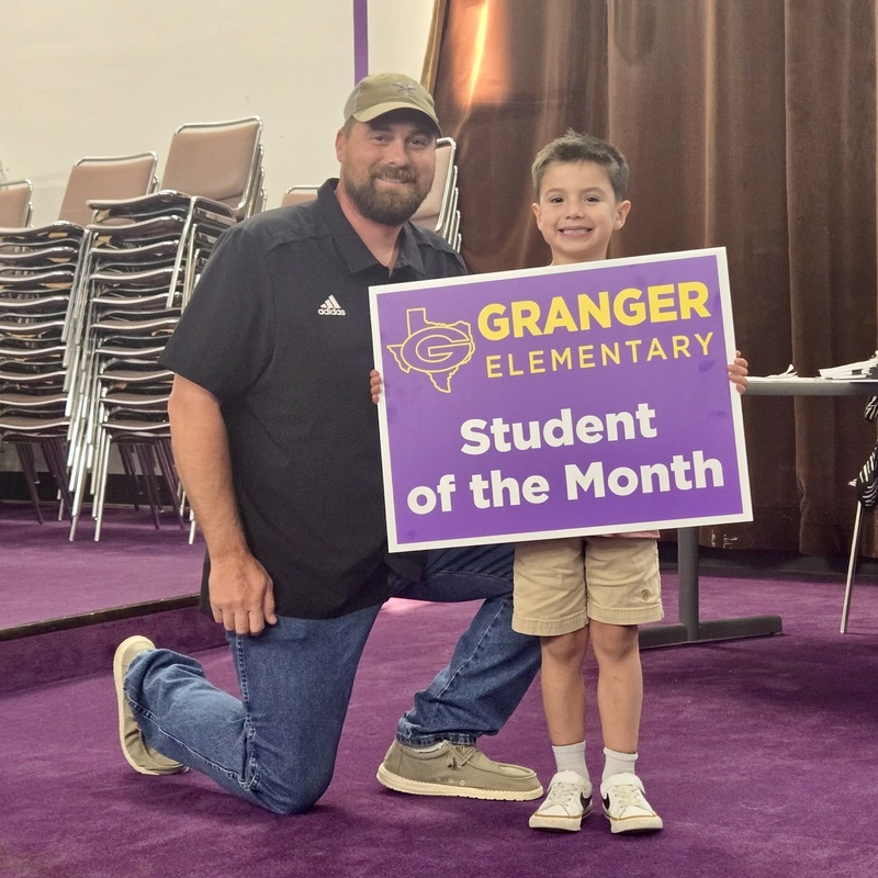 Noah P. - GISD March 2026 Student of the Month