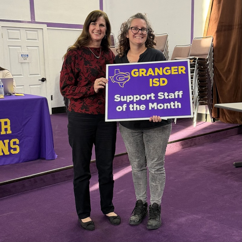 Support Staff of the Quarter - Kristy Garcia