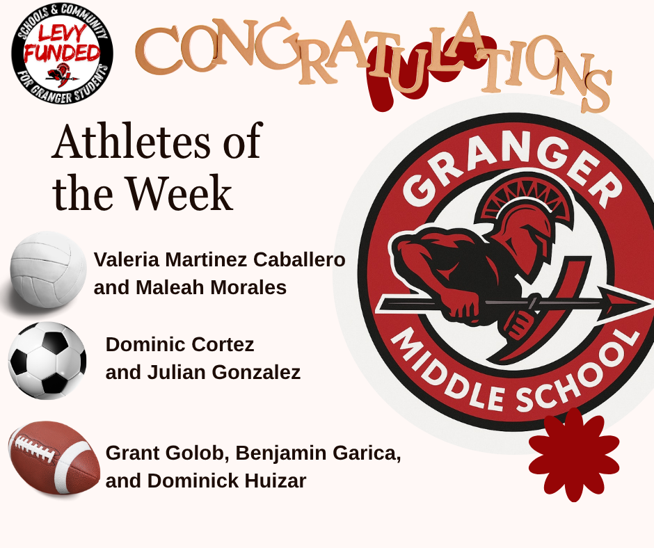 Athletes of the Week