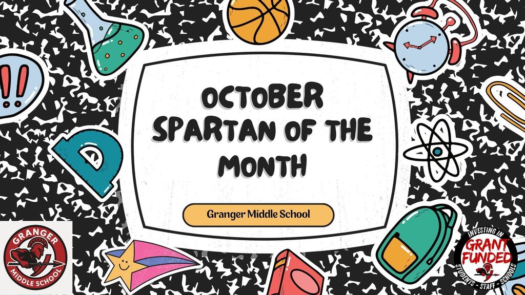 October GMS Spartans of the Month