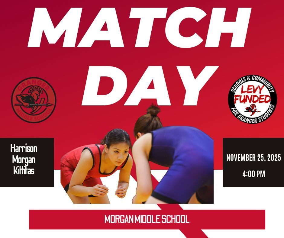 GMS Girls wrestling match at Morgan Middle School November 25