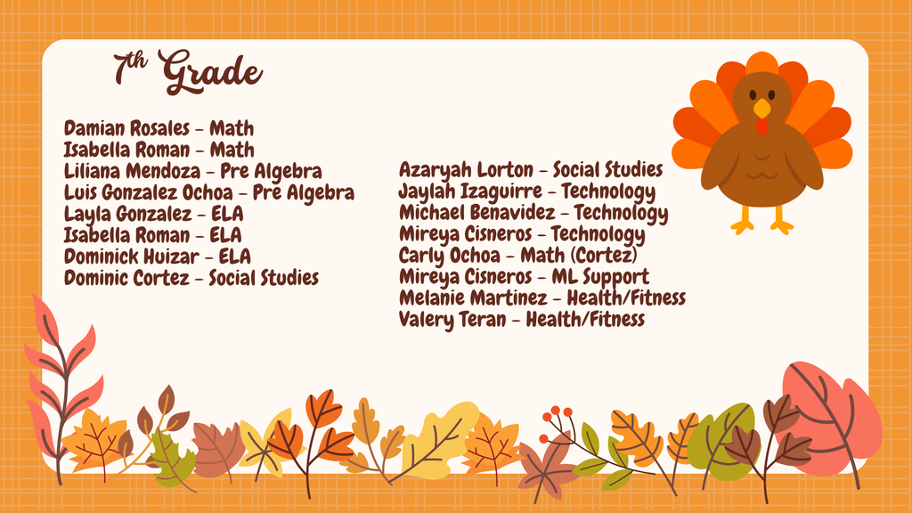 November Spartans of Excellence