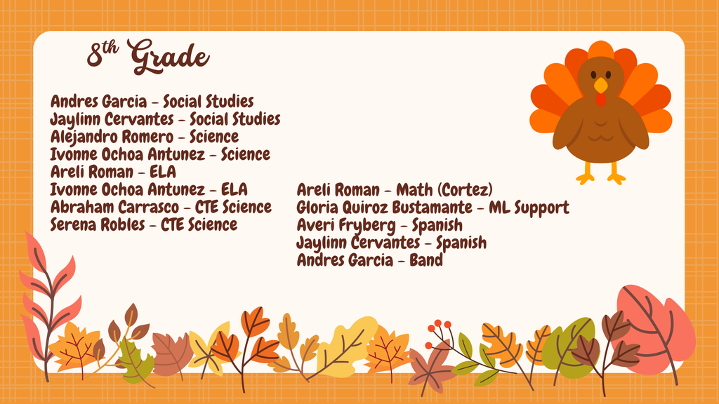 November Spartans of Excellence