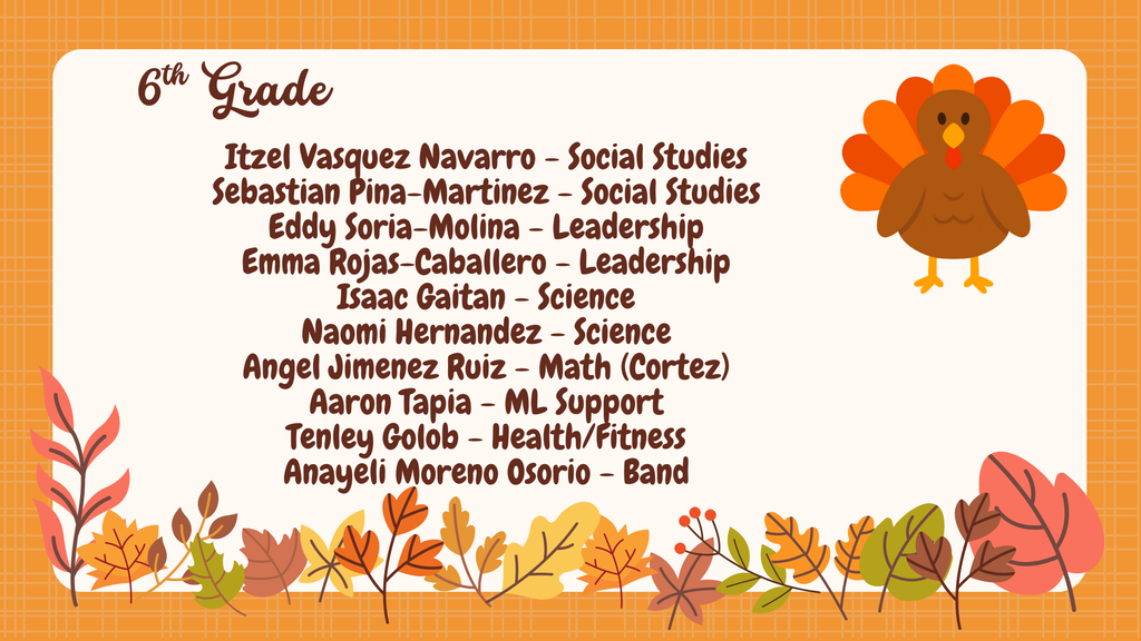 November Spartans of Excellence