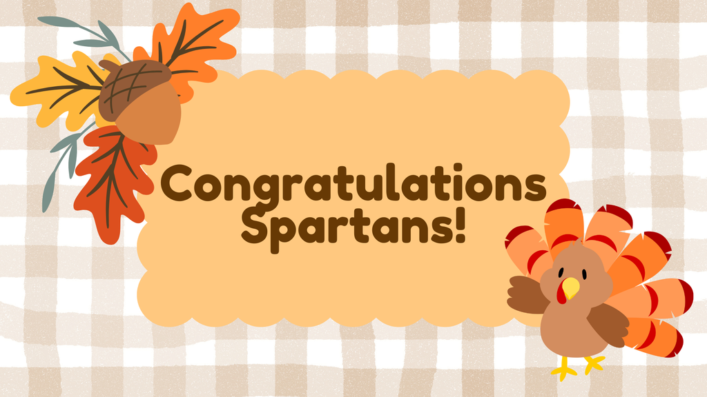 November Spartans of the Month