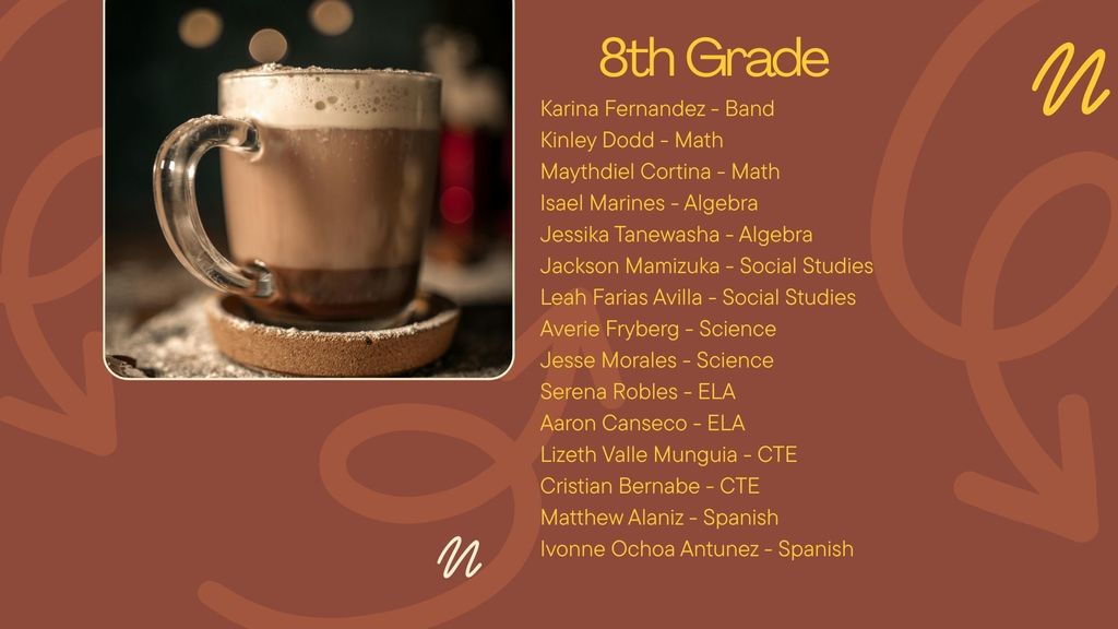 8th Grade Spartans of Excellence