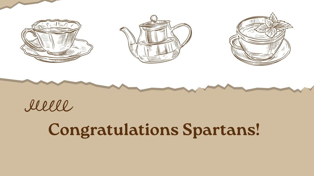 Congratulations Spartans!