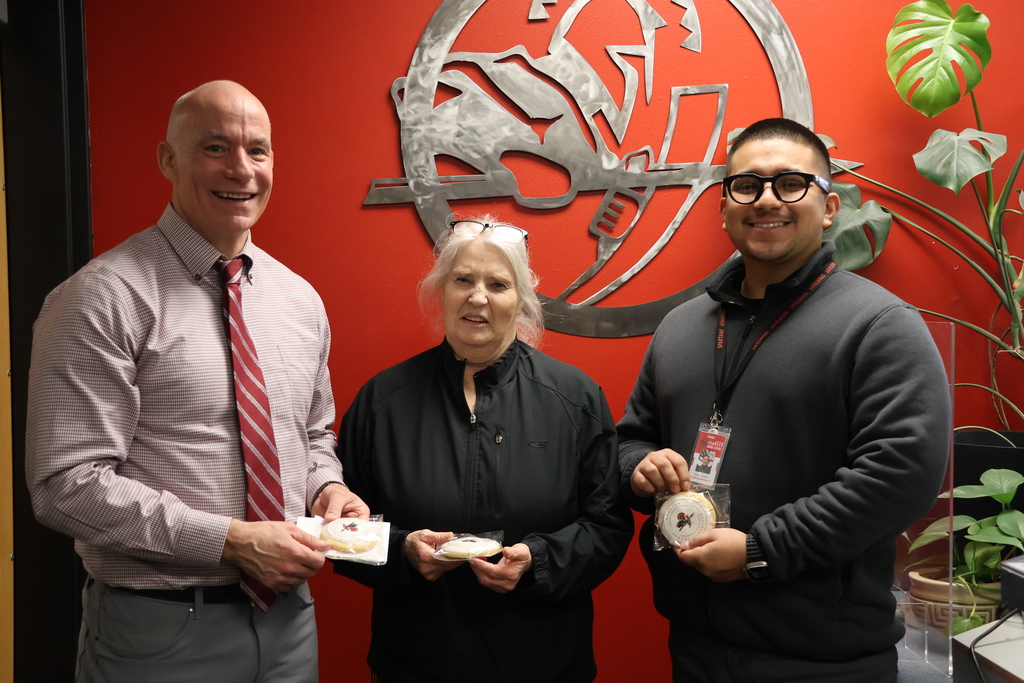 Dr. Hart with GHS Staff 