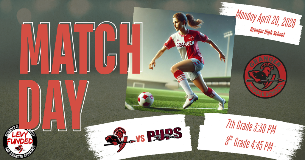 GMS Girls soccer plays Grandview at Granger High School on Monday, April 20, 2026.