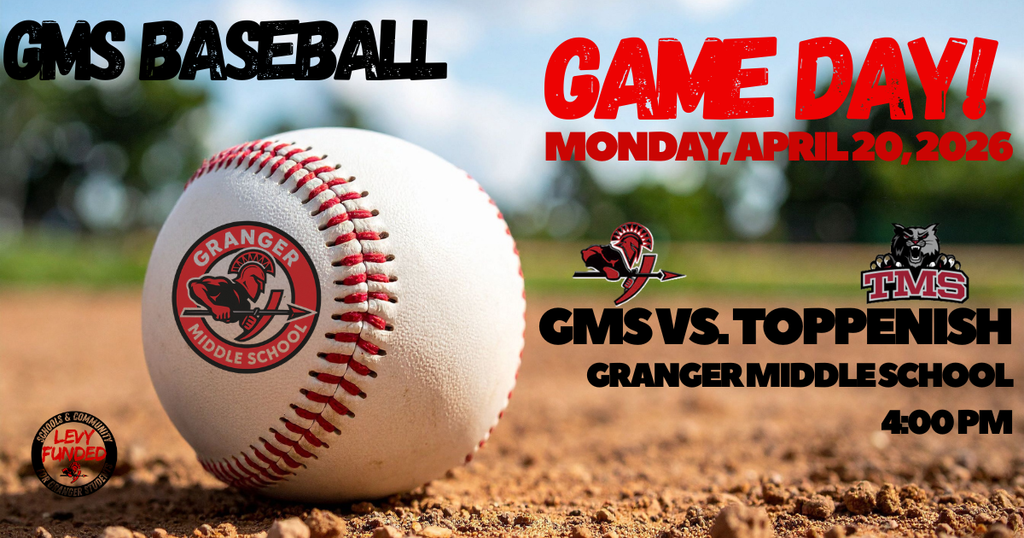 GMS Boys baseball plays Toppenish at Granger Middle School on Monday, April 20, 2026.