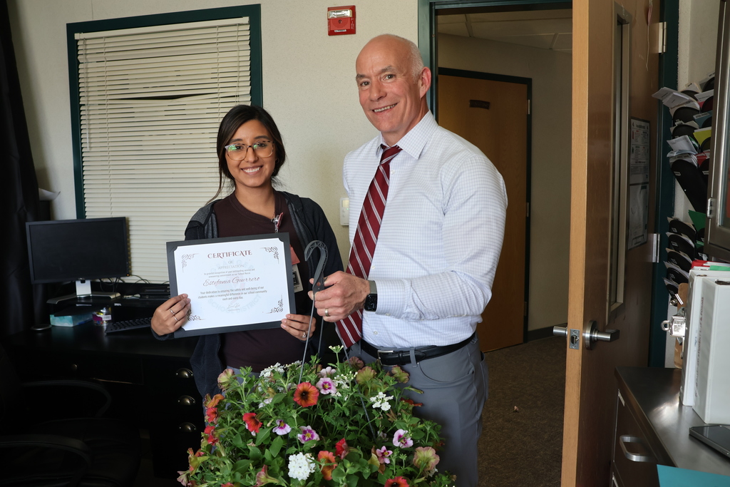 Dr. Hart and School Nurse, Estafania Guerrero