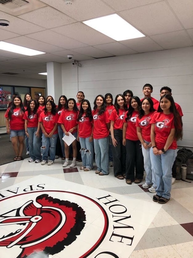 Student leaders ready to welcome.